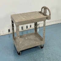 Rubbermaid Plastic Utility Cart image 1